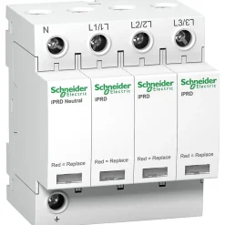 Schneider Electric A9l20600 Schneider - Parafoudre Triphasé + Neutre De Type 2 - Iprdr20 - 20ka