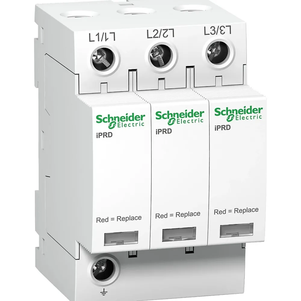 Schneider Electric A9l40301 Schneider - Parafoudre Triphasé De Type 2 Iprd40r - 40ka - Report De Signalisation