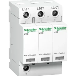 Schneider Electric Parafoudre-A9l65301 Schneider - Parafoudre Triphasé De Type 2 Iprd65r - 65ka - Report De Signalisation