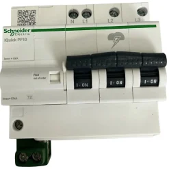 Schneider Electric A9l16618 Schneider - Parafoudre Triphasé + Neutre De Type 2 Autoprotégé - 10ka - Report De Signalisation