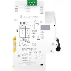 Schneider Electric A9l16294 Schneider - Parafoudre Triphasé + Neutre De Type 2 Autoprotégé - 40ka - Report De Signalisation