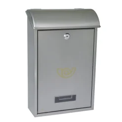 Amig - Boîte aux lettres 2 INOX - 400 x 250 x 100 mm - Acier inoxydable - Inoxydable