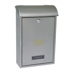Amig - Boîte aux lettres 2 INOX - 400 x 250 x 100 mm - Acier inoxydable - Inoxydable