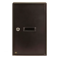Amig - Boîte aux lettres 5 - 400 x 250 x 100 mm - Acier - Noir