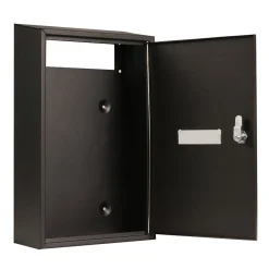 Amig - Boîte aux lettres 5 - 400 x 250 x 100 mm - Acier - Noir