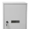Amig Boîte Aux Lettres 2 Portes-- Boîte aux lettres 5 - 400 x 250 x 100 mm - Acier - Blanc