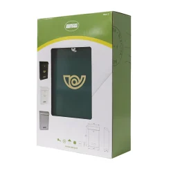 Amig Boîte Aux Lettres 2 Portes-- Boîte aux lettres 2 - 400 x 250 x 100 mm - Acier - Vert