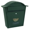Amig Boîte Aux Lettres 2 Portes-- Boîte aux lettres 1 - 370 x 360 x 105 mm - Acier - Vert