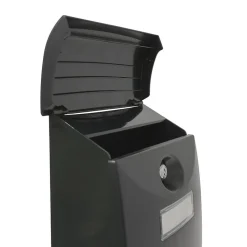 Amig - Boîte aux lettres 7 - 345 x 240 x 105 mm - Plastique - Noir