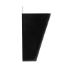 Amig Boîte Aux Lettres 2 Portes-- Boîte publicité 77 - 220 x 360 x 190 mm - Acier - Noir