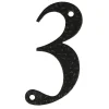 Amig - Chiffres - 4'' - 100 mm - Acier - Noir