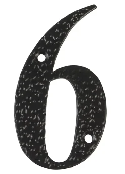 Amig Chiffre Et Lettre Pour Maison-- Chiffres - 4'' - 100 mm - Acier - Noir