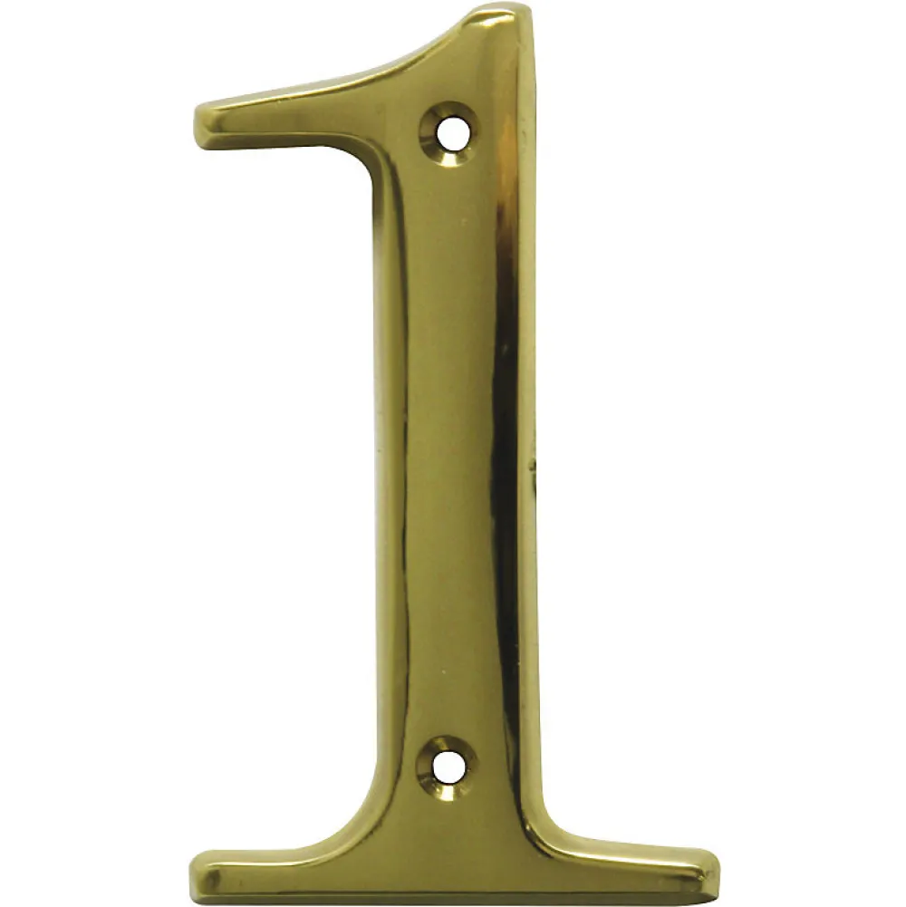 Amig - Chiffres - 4'' - 100 mm - Laiton - Poli