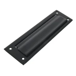 Amig - Entrée de boîte aux lettres 1 - 254 x 78 mm - Acier - Noir