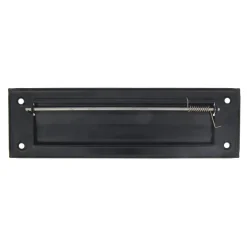 Amig - Entrée de boîte aux lettres 1 - 254 x 78 mm - Acier - Noir
