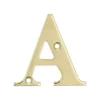 Amig Chiffre Et Lettre Pour Maison-- Lettres laiton - 4'' - 100 mm - Laiton - Poli