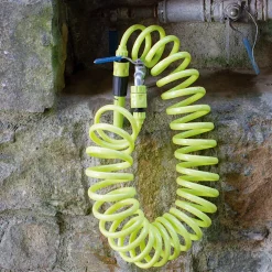 Amig Tube Et Raccord Multicouche-- Tuyau spirale R39 - 7,5 m - Caoutchouc EVA - Vert pistache