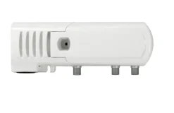 Iotronic Amplificateur Tv-Amplificateur intérieur TV 2 sorties réglables, UHF/VHF - Fiche F