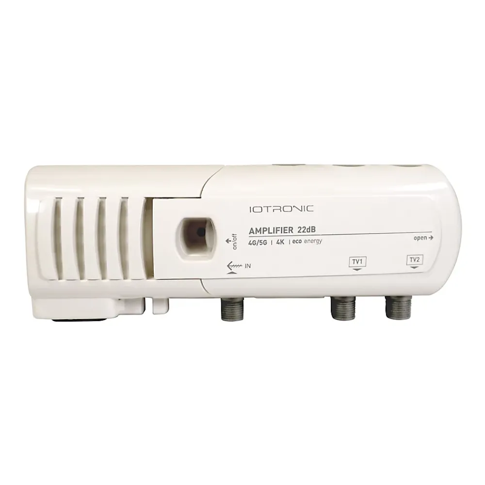 Amplificateur TV 22dB 2 TV 4G/5G, connexion F