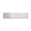 Zenitech Moulure, Goulotte Et Plinthe-Angles plats moulure 30x10mm blanc lot de 4