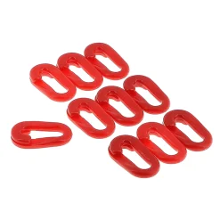 Wilmart Anneau de jonction Diam 7 mm par 10 pour chaîne de signalisation -