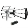 Metronic Antenne d'extérieur trinappe 26 dB + filtre 694 MHz