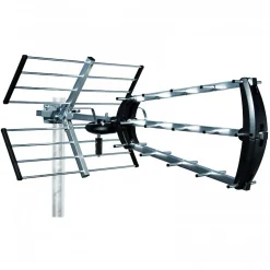 Metronic Antenne d'extérieur trinappe 26 dB + filtre 694 MHz