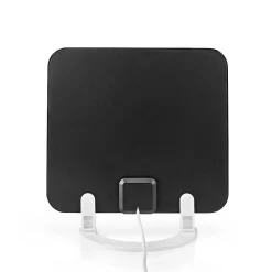 Nedis Antenne HDTV d'Intérieur 0 - 25 km Gain de 30 dB FMVHFUHF Blanche