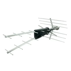 Antenne, Parabole Et Fixation-Antenne TNT DUO aluminium avec filtre 4G/5G 14dB