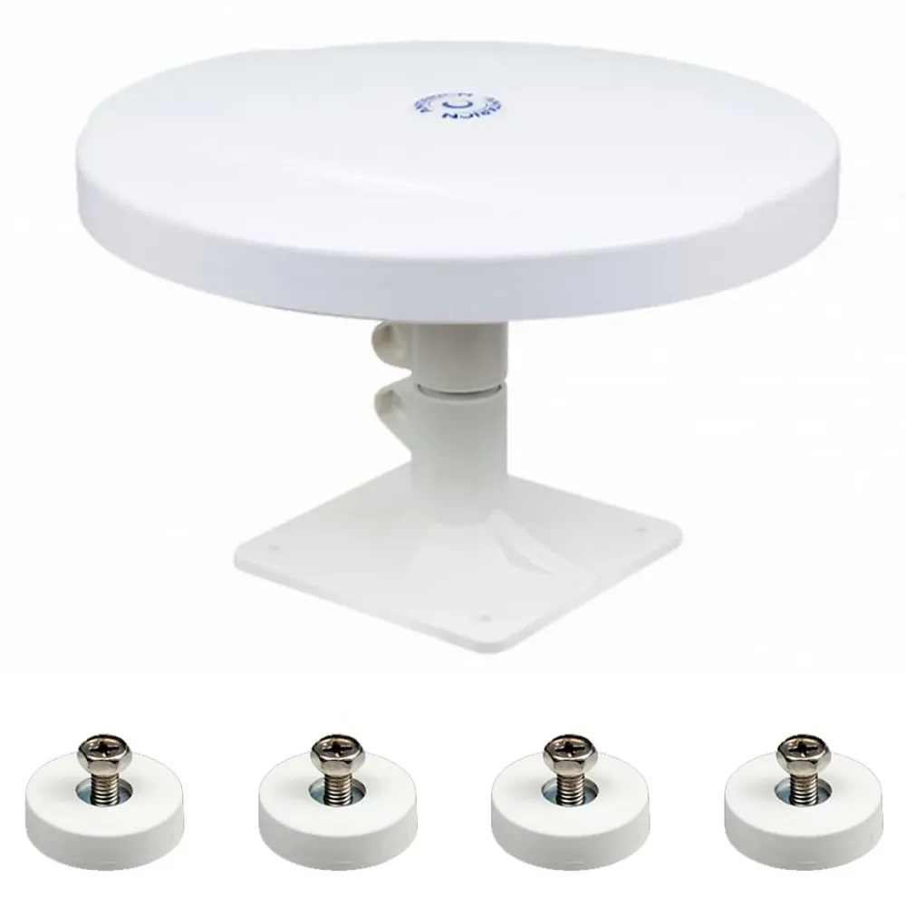 Antarion Antenne, Parabole Et Fixation-Antenne TNT passive omnidirectionnelle Camping Car + 4 aimants