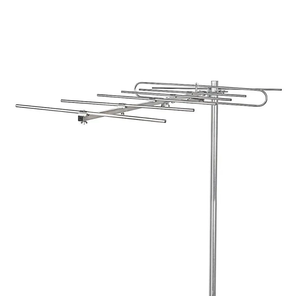 Nedis Antenne, Parabole Et Fixation-Antenne TV TNT d'Extérieur Gain Max. de 13 dB VHF : 174 - 230 MHz