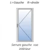 Ferco Verrou Et Loquet De Fenêtre-Anti-fausse manœuvre avec butée Zamak axe 13mm gauche - - G-23463-13-L-1