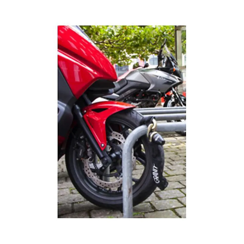 Abus Antivol de chaîne - - 1480/150 - Maillons 14 mm - Gainage tissu - Cylindre XPlus