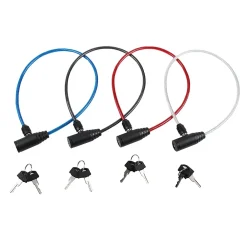 Antivol pour vélo Noir 550 x 90mm Acier
