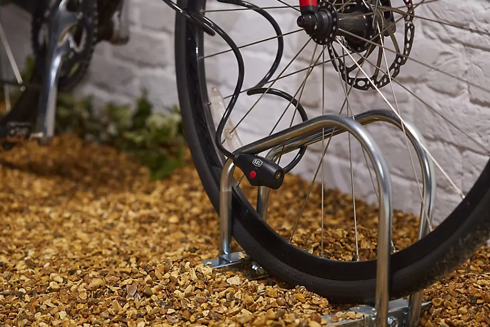 Smith & Locke Antivol pour vélo Noir 8 x 1800 mm
