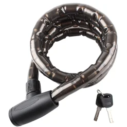 Smith & Locke Antivol pour vélo Noir 2000 x 180mm