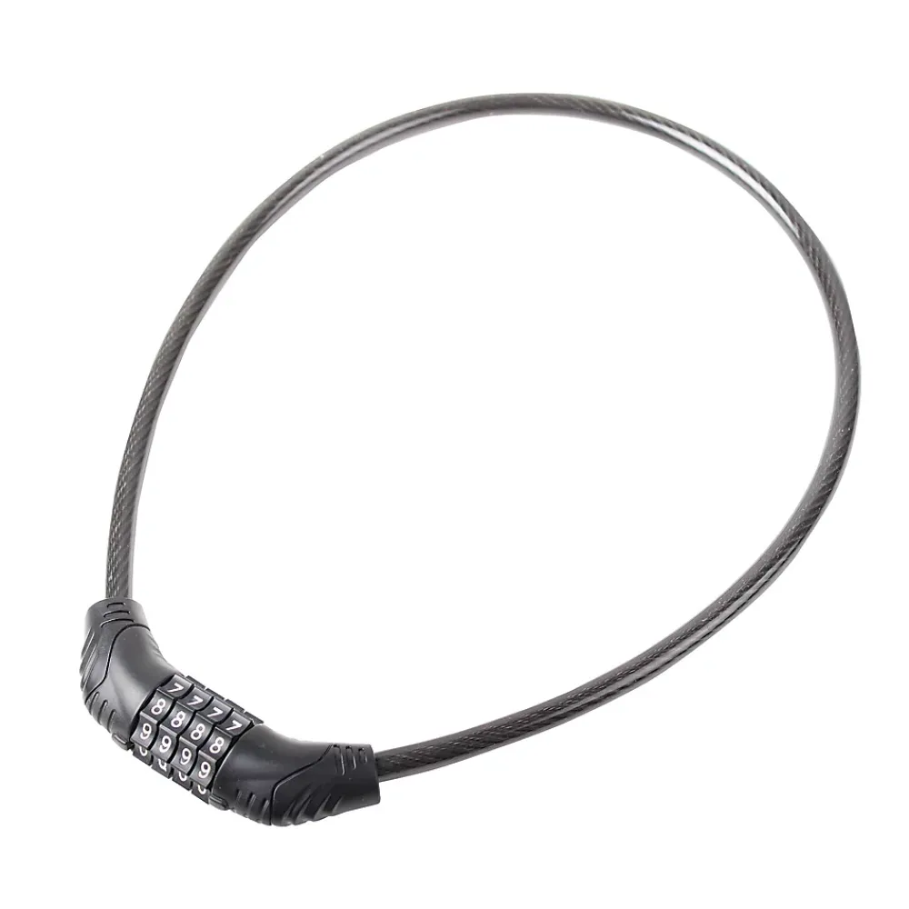 Smith & Locke Antivol pour vélo Noir 8 x 650 mm