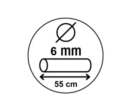 Cadenas, Antivol-Antivol pour vélo 550 x 90mm Acier Multicolore