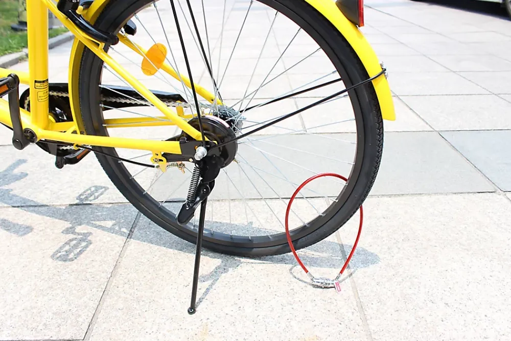 Cadenas, Antivol-Antivol pour vélo 550 x 90mm Acier Multicolore