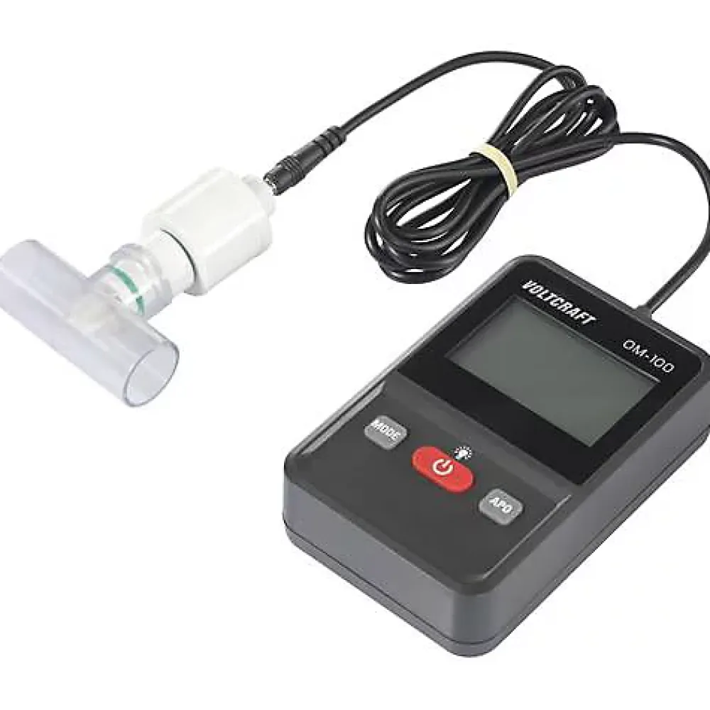 Voltcraft Détecteur De Monoxyde De Carbone Et Gaz-Appareil de mesure d'oxygène OM-100, oxymètre 0 - 100 % O2