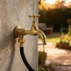 Diall Robinet D'Arrêt-Applique murale pour robinet ø14 mm 15/21