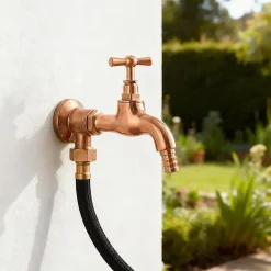 Diall Robinet D'Arrêt-Applique murale pour robinet 20/27 ø16 mm