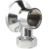 Somatherm for you Alimentation Pour Machine À Laver-Applique murale simple pour fixation et alimentation de robinet de machine à laver, tube cuivre Ø14mm Sortie Femelle 1/2"