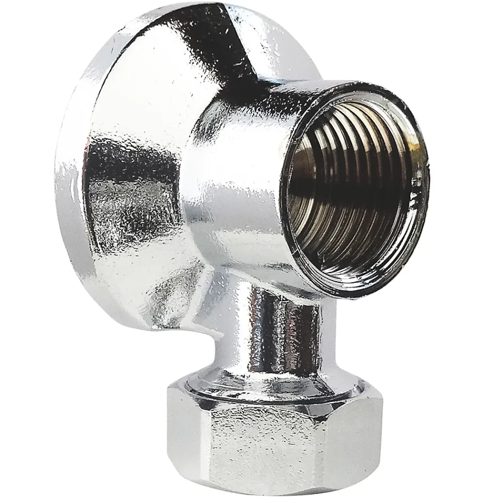 Somatherm for you Alimentation Pour Machine À Laver-Applique murale simple pour fixation et alimentation de robinet de machine à laver, tube cuivre Ø12mm Sortie Femelle 1/2"