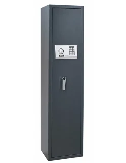 Thirard Armoire à fusils Cardiff, fermeture électronique à code, 2 pênes, capacité de 5 fusils -