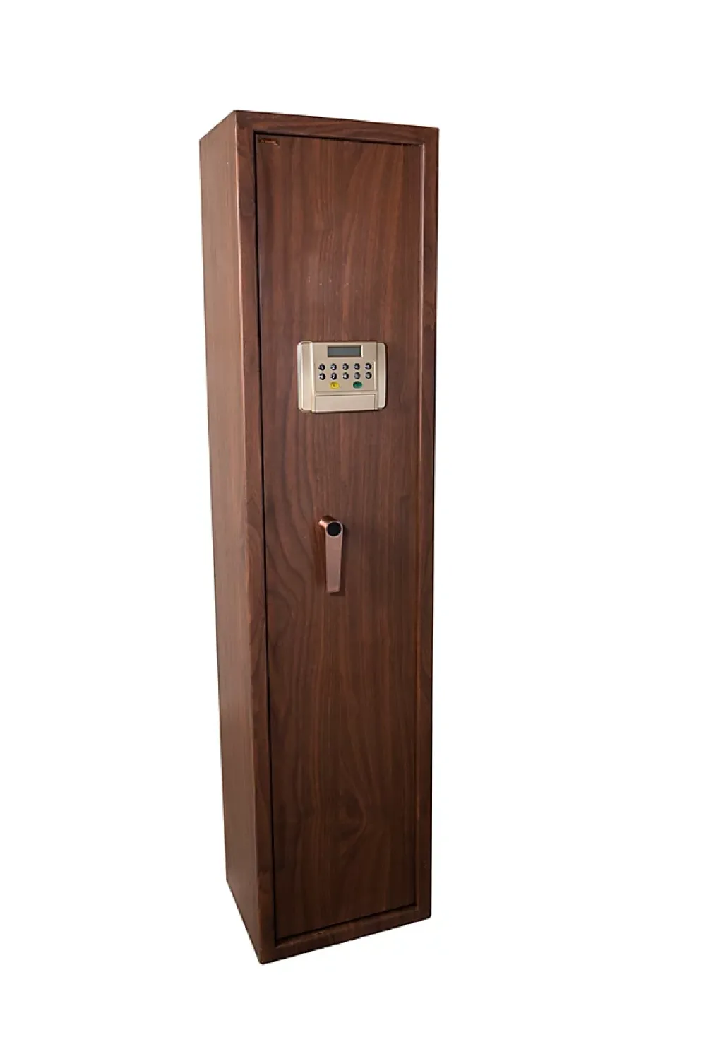 Technosafe Armoire à fusils à code aspect bois TLE/5, capacité 5 fusils -