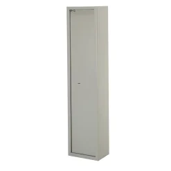 Technomax Armoire à fusils serrure double panneton BCK/5 – 5 armes avec coffre munitions – l.22 x H.138 x P.31,5 cm