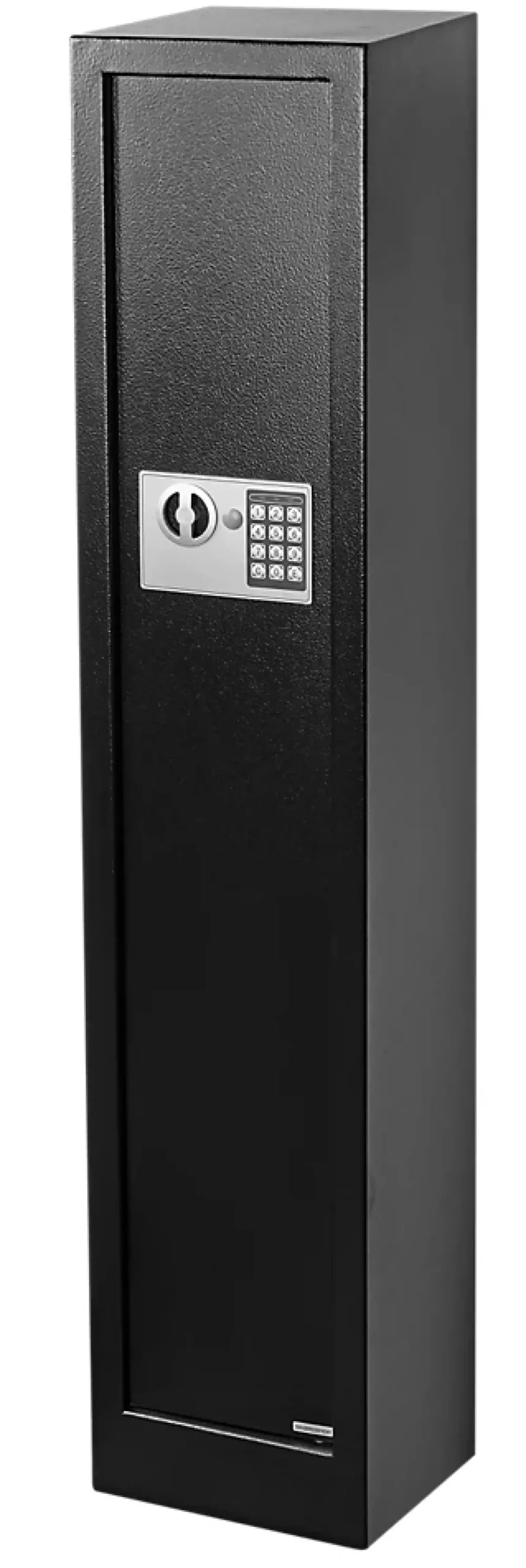 Smith & Locke Armoire à fusils serrure électronique – 3 armes, acier noir – 60 L – l.25 x H.125 x P.25 cm