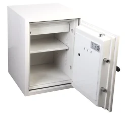 Technofire Coffre-Fort-Armoire ignifuge 90 mn pour papier à combinaison électronique 60 E - 50 L -