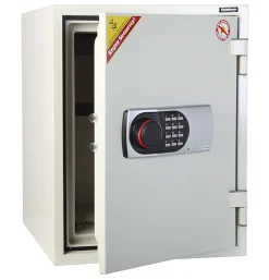 Technofire Coffre-Fort-Armoire ignifuge 60 mn pour papier à combinaison électronique 40 SE - 37 L -